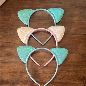Sequin Cat Ear Headbands